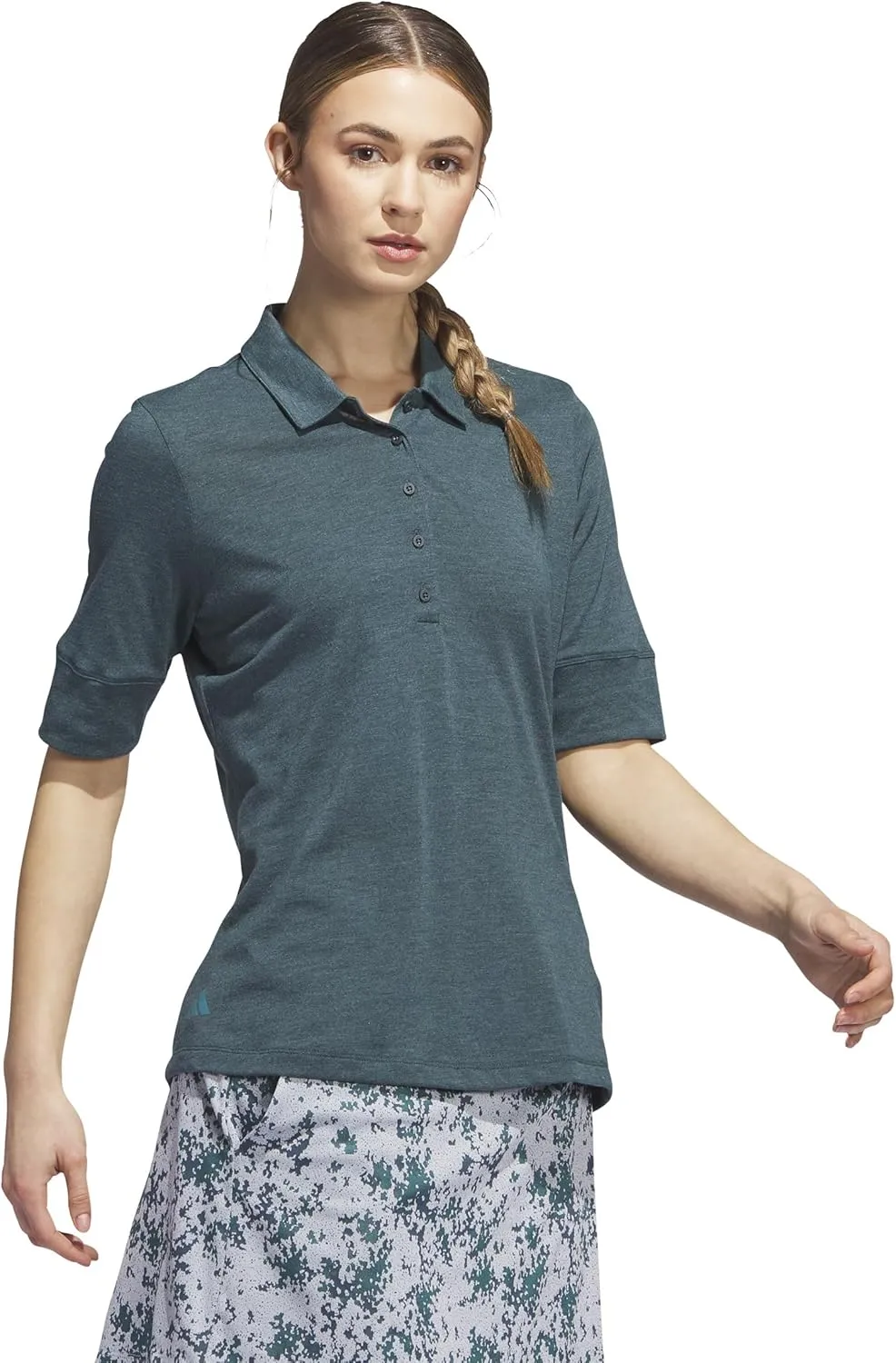 adidas Women's Melange Polo Shirt