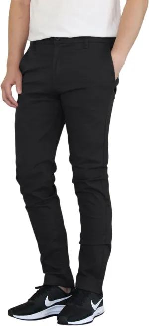 AIRNINE Men's Casual Stretch Chino Skinny Pants Size 28 to 48