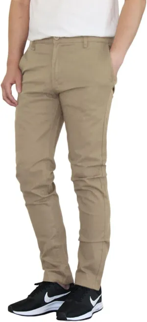 AIRNINE Men's Casual Stretch Chino Skinny Pants Size 28 to 48