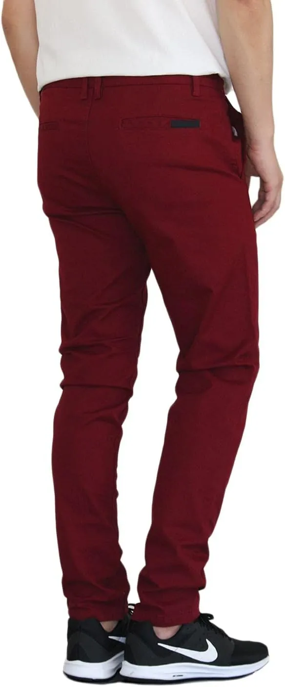 AIRNINE Men's Casual Stretch Chino Skinny Pants Size 28 to 48