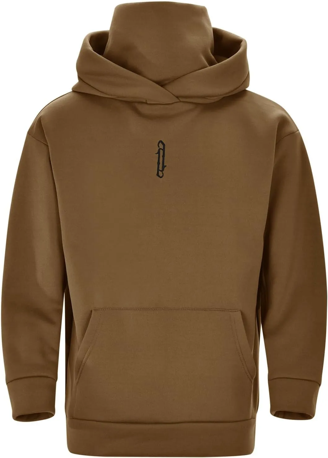 Alalaso Ninja Hoodie Men Double Neckline Cotton Pullover Windproof Warm Japanese Assassin-Style Sweatshirt for Men and Women