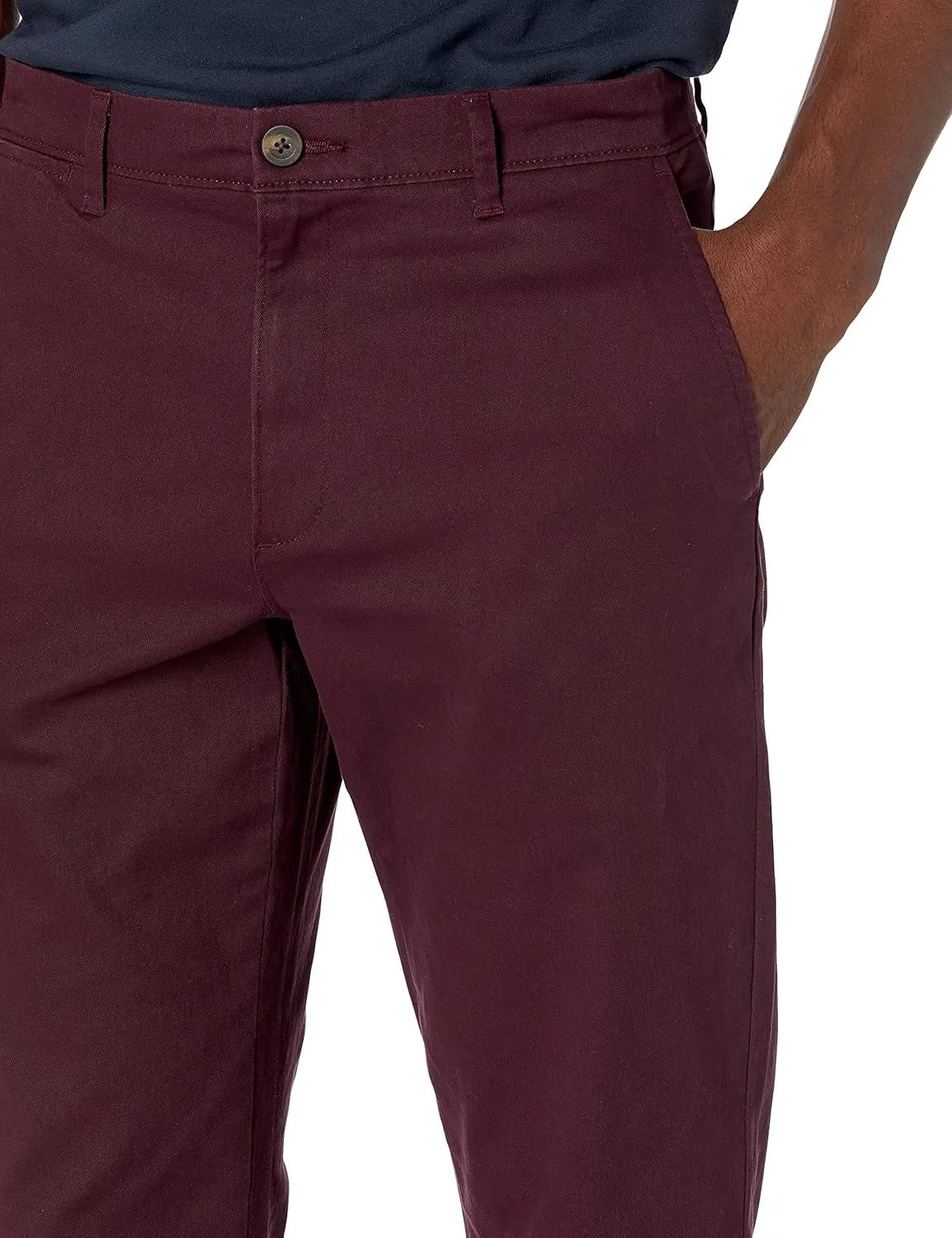 Amazon Essentials Mens Straight-Fit Casual Stretch Chino Pants