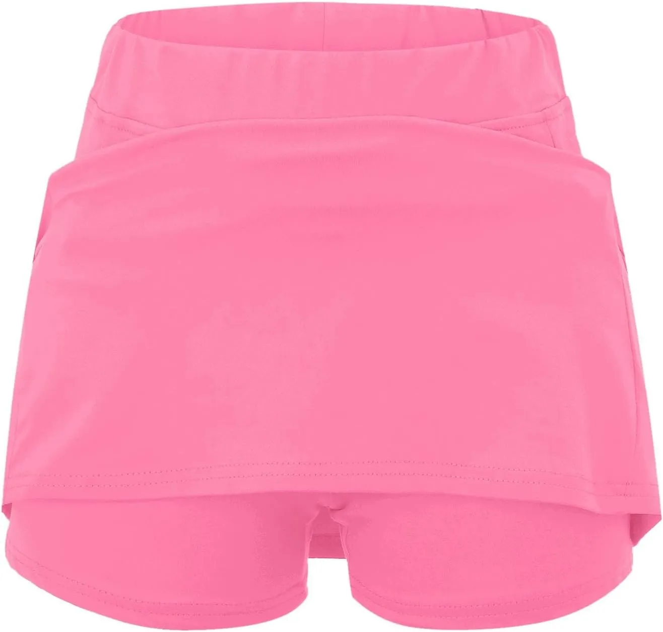 Athletic Skorts for Woman Cute Running Mini Skirt Tummy Control High Waisted Tennis Skirts with Shorts Casual Yoga Skort