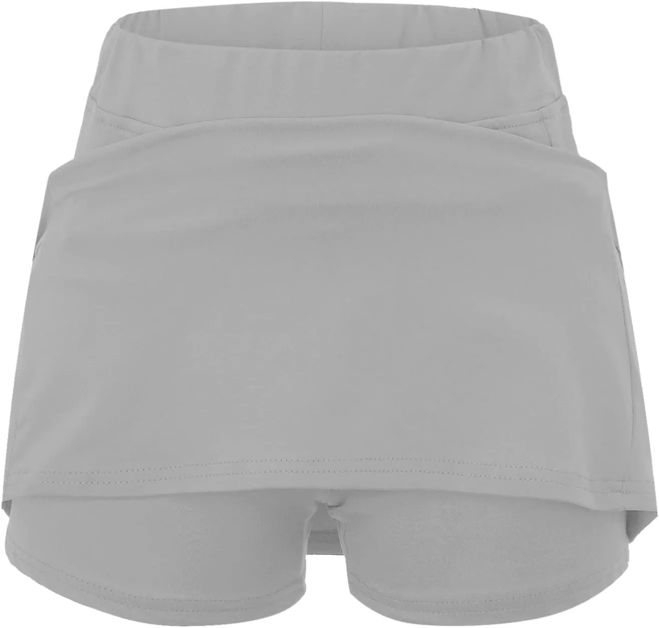 Athletic Skorts for Woman Cute Running Mini Skirt Tummy Control High Waisted Tennis Skirts with Shorts Casual Yoga Skort