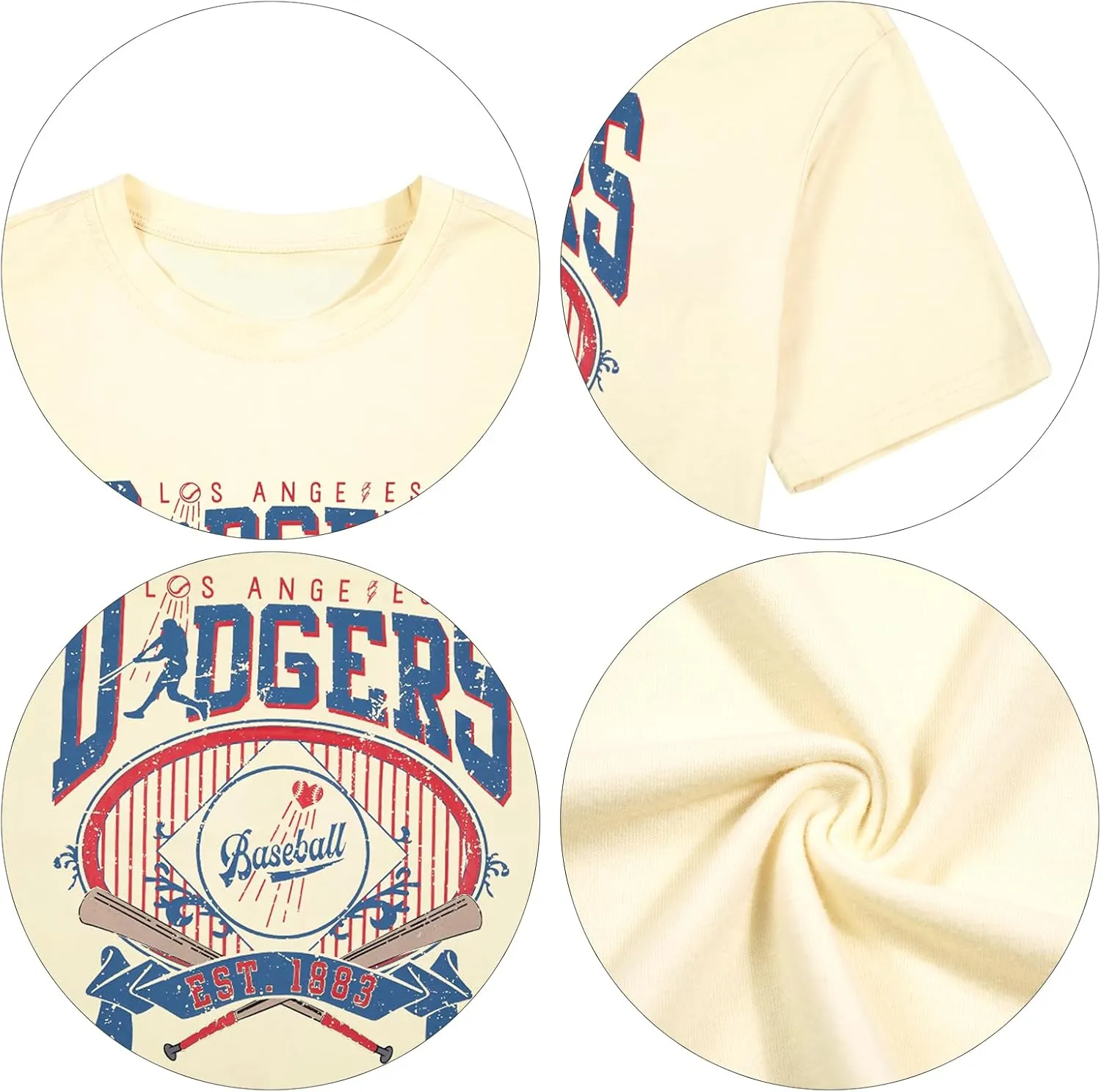 Baseball Shirts for Women Oversized Game Day Baseball Fan Shirt Baseball Mama Casual Short Sleeve Shirt
