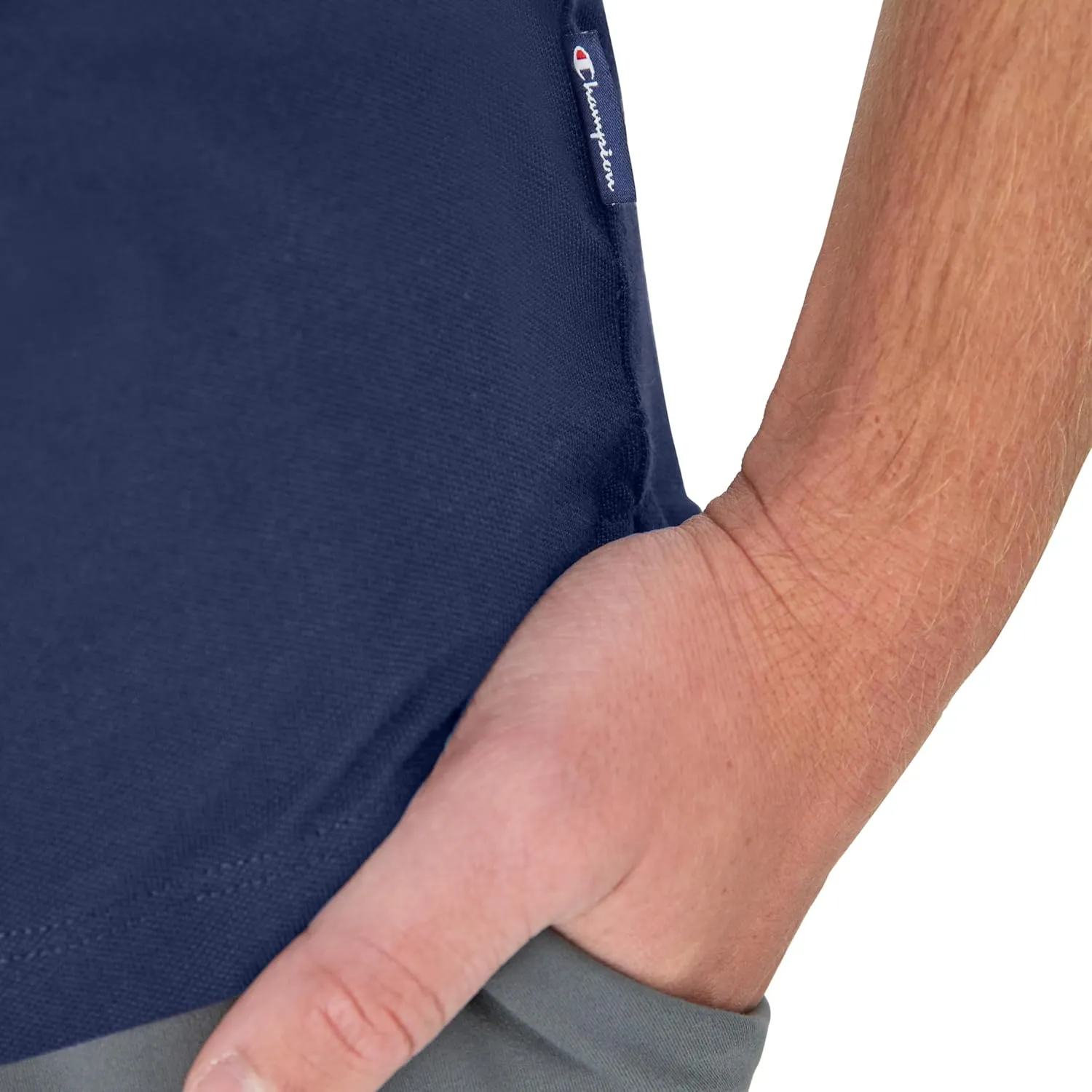 Champion Men's Polo T-Shirt, Moisture Wicking, Best Polo Shirt For Men, Short-Sleeve Tee