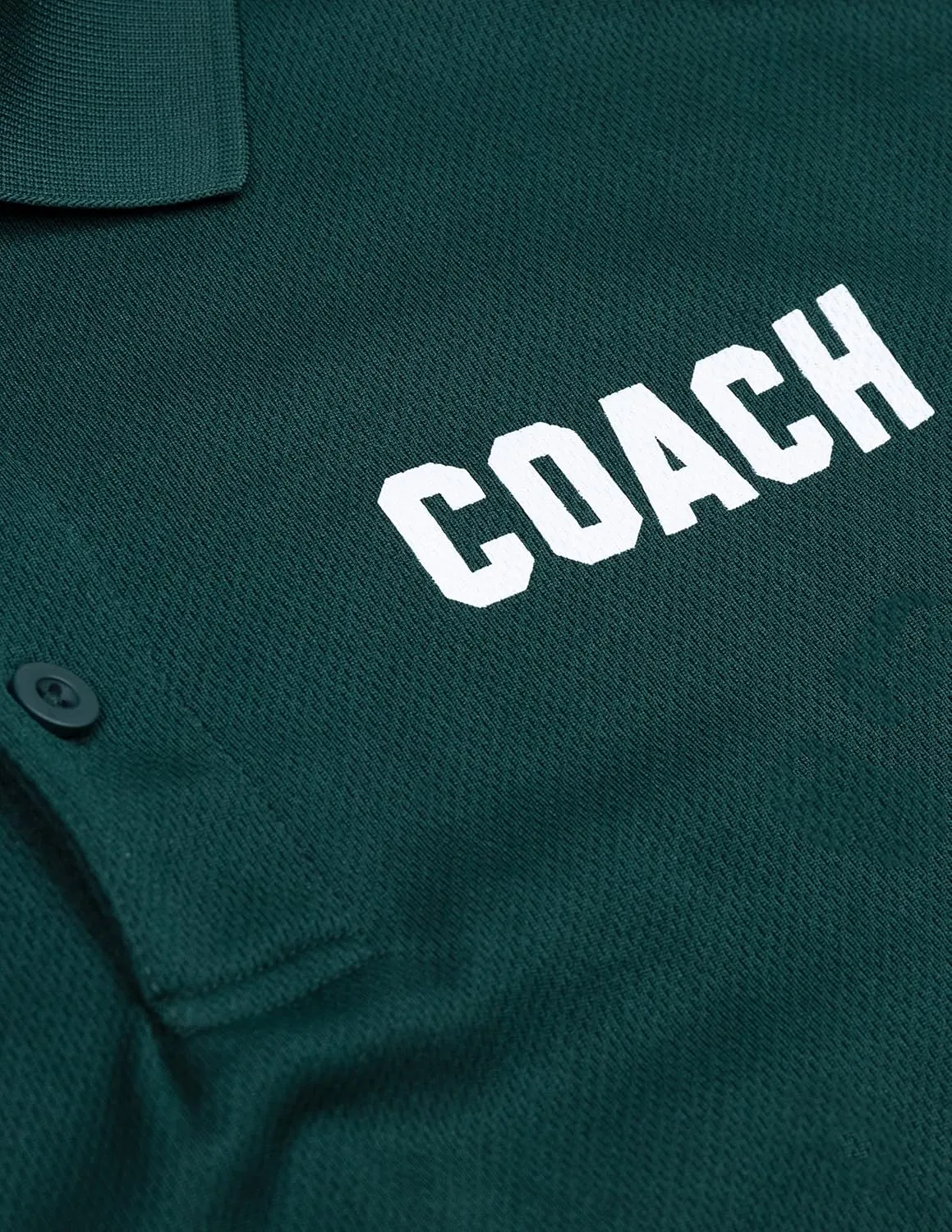 Coach | Coaching Polo Shirt - Royal Blue, Red, Green, Navy, Black Performance Men Women Collared Shirt