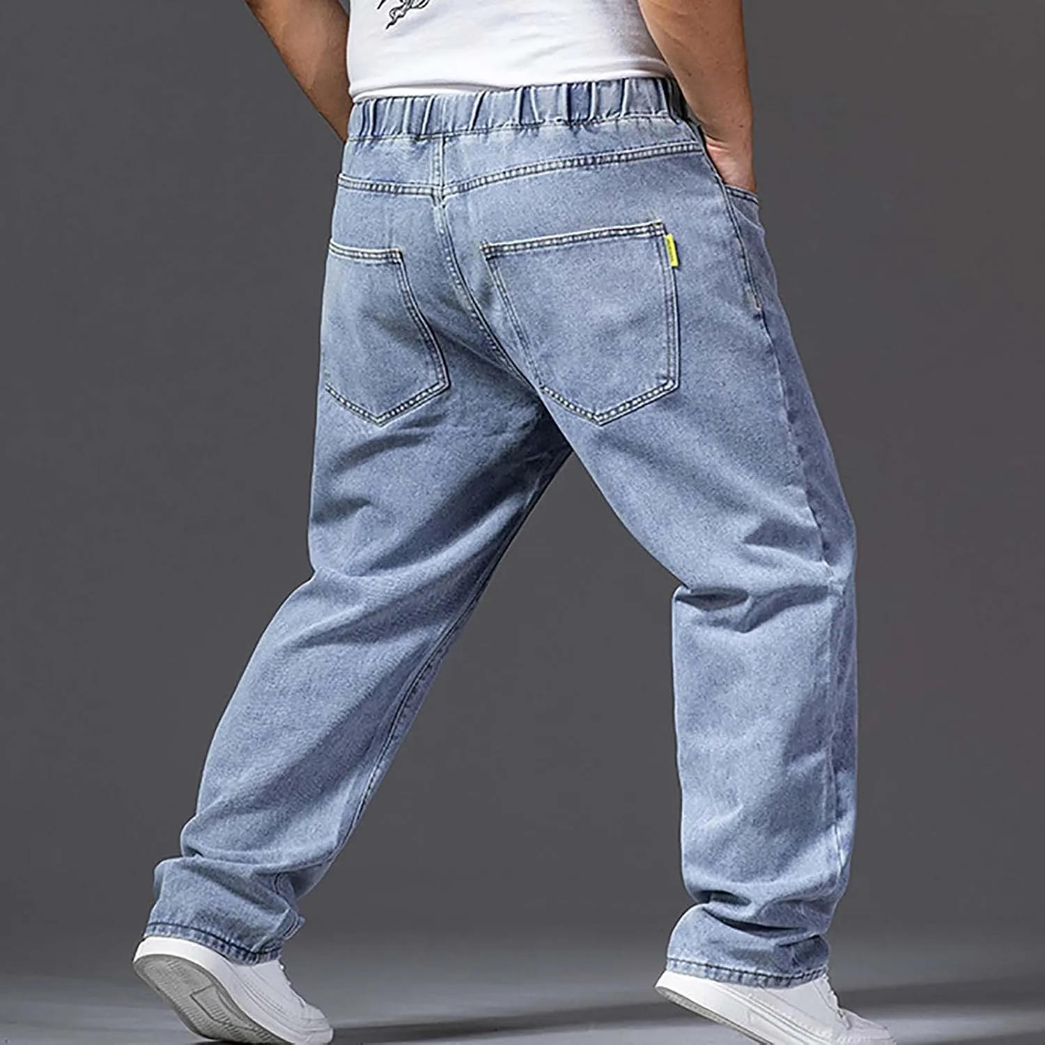 Construction Pants for Men,Slim Fit Casual Stretch Track Jogging Boy's Wild Cargo Pants Long Hiking Pants Men