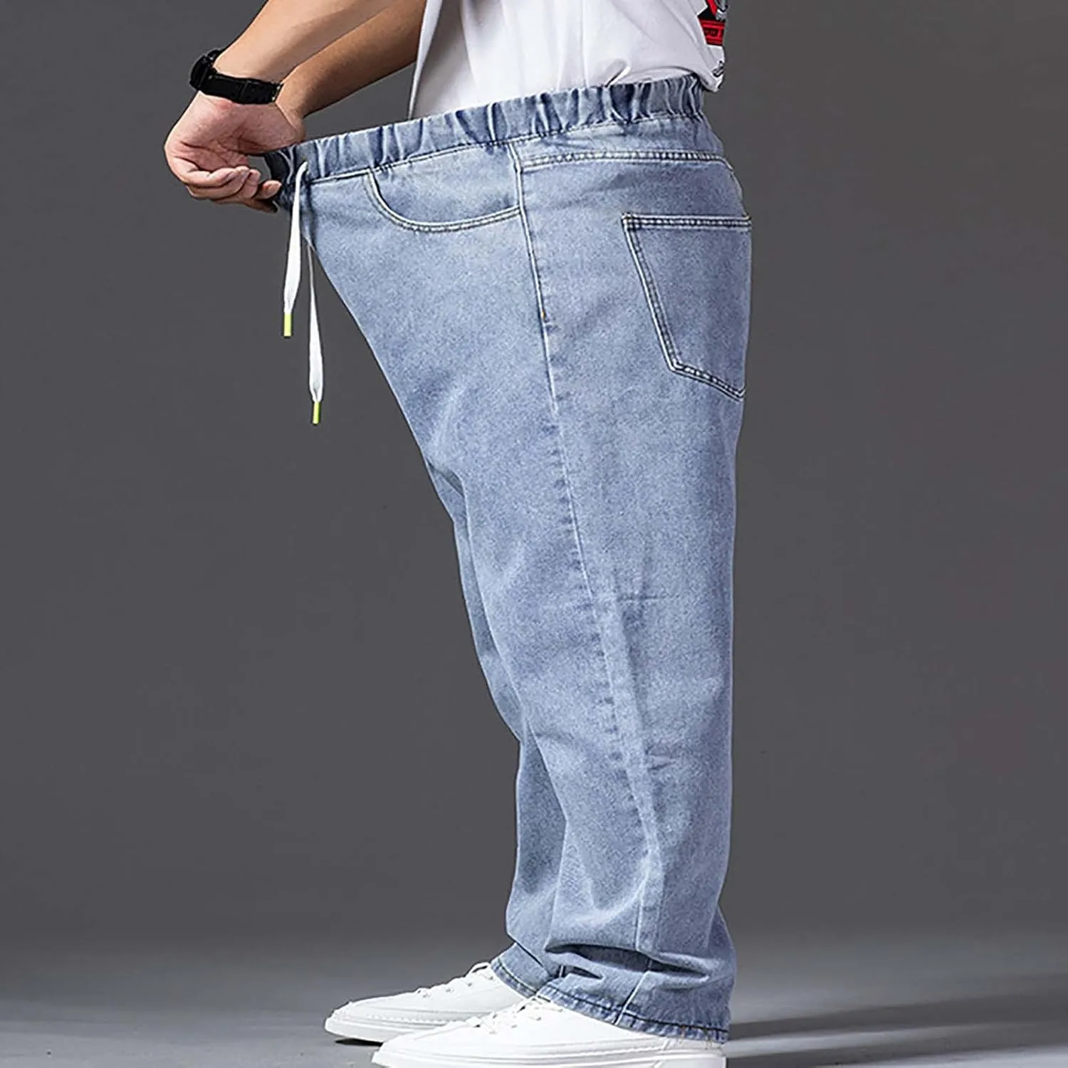 Construction Pants for Men,Slim Fit Casual Stretch Track Jogging Boy's Wild Cargo Pants Long Hiking Pants Men