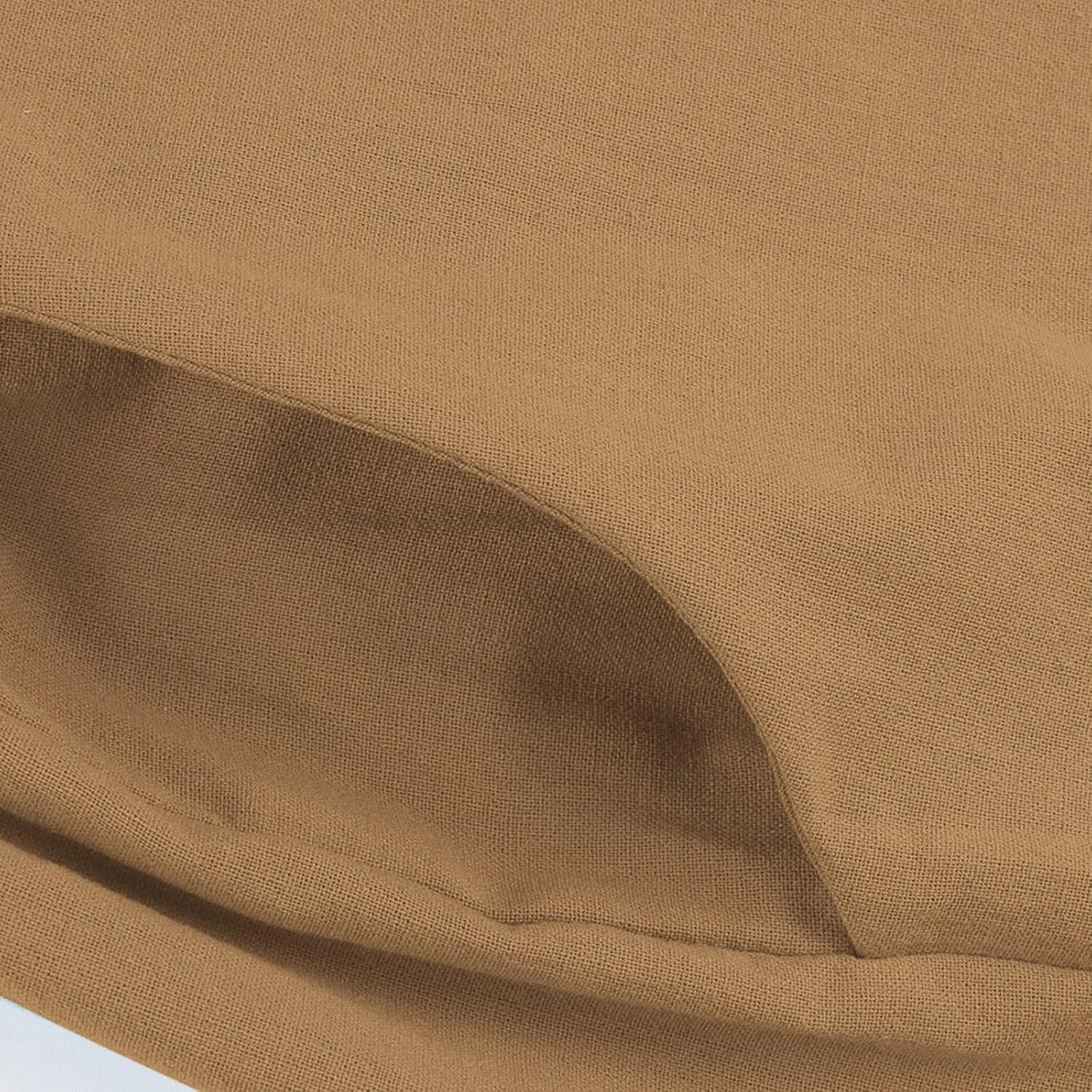 Cotton Linen Pants Women Summer Drawstring High Waisted Palazzo Pants Casual Wide Leg Yoga Trousers with Pockets