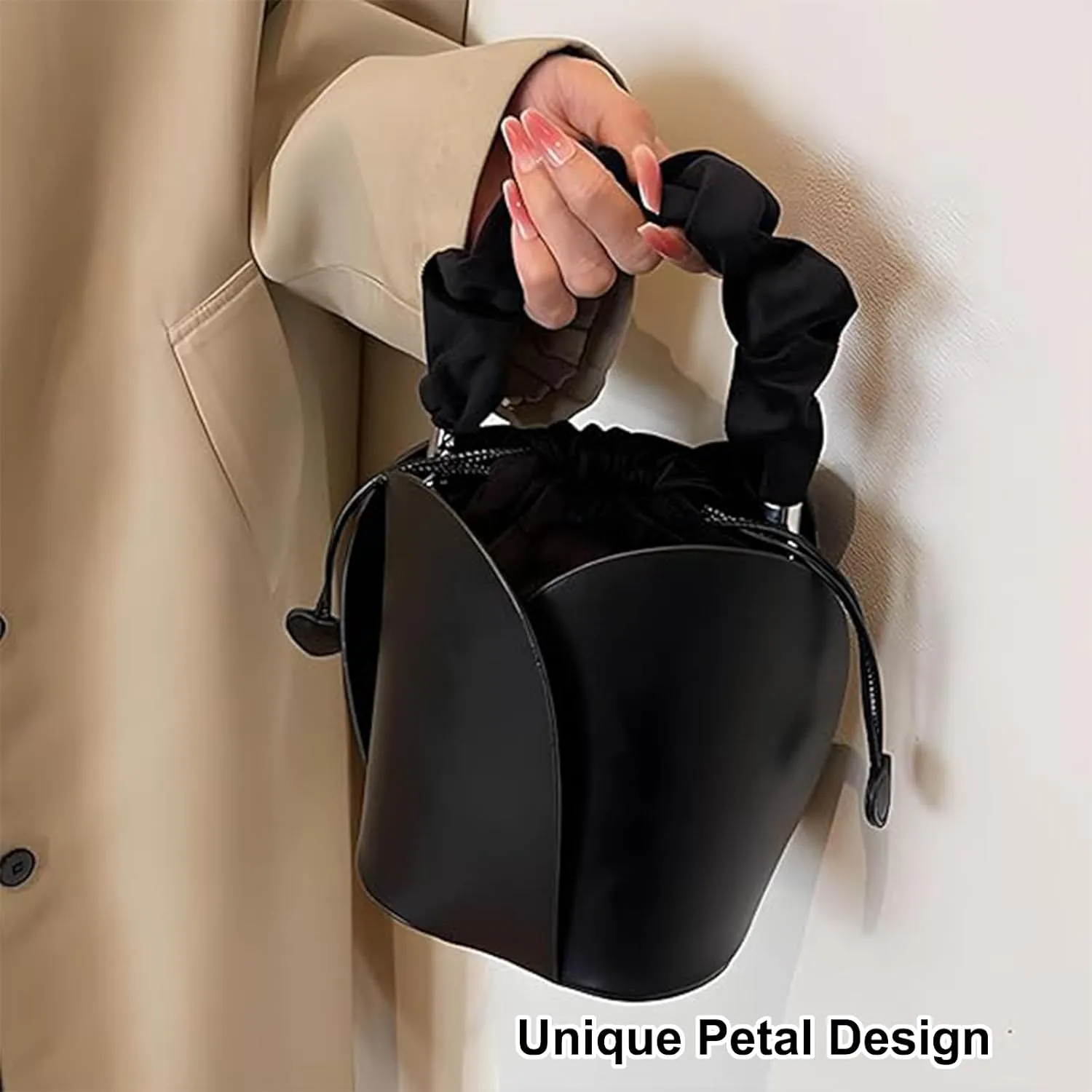 Creative Petal Bag, Large Capacity Design Shoulder Bags for Women, Lady Noble and Elegant Versatile Crossbody Bags Purses