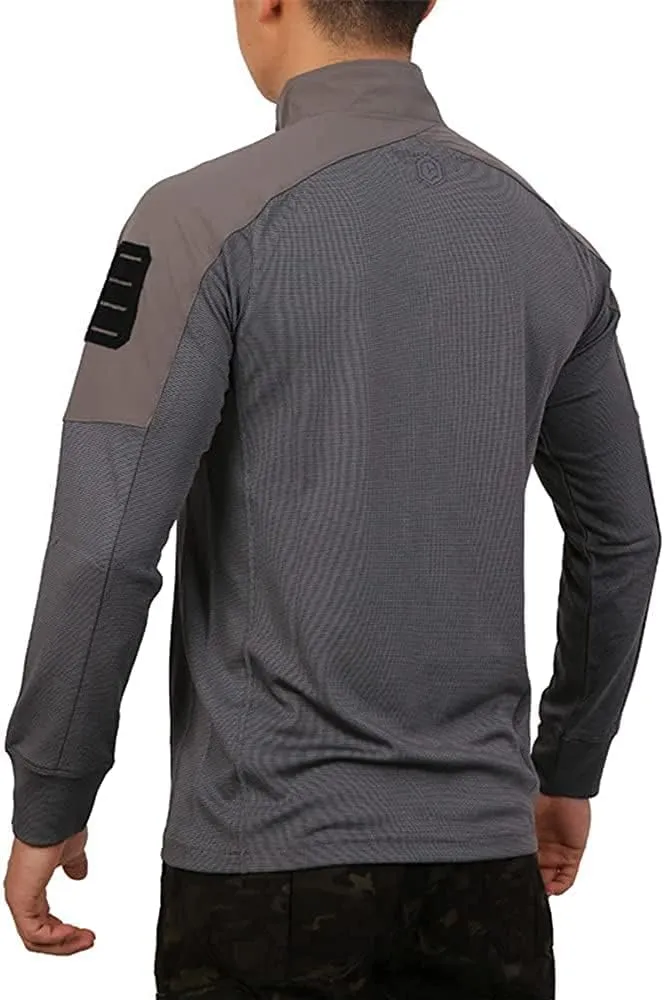 EMERSONGEAR Men's Tactical Long Sleeve Shirt, Combat Airsoft Paintball Hiking Quick Dry Slim Fit T-Shirt