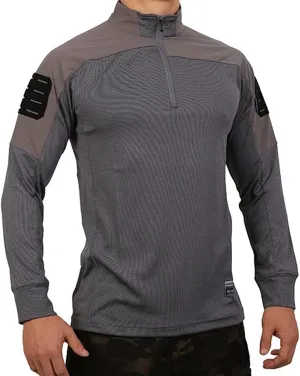 EMERSONGEAR Men's Tactical Long Sleeve Shirt, Combat Airsoft Paintball Hiking Quick Dry Slim Fit T-Shirt
