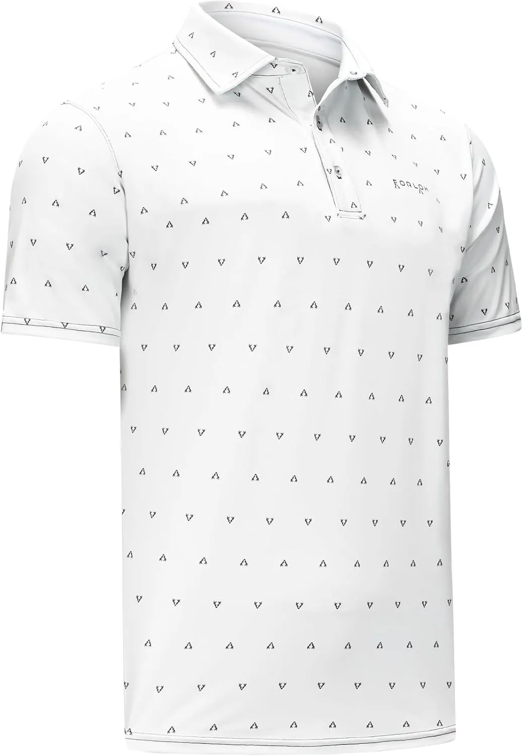 FORLOH SolAir Polo Shirt - UPF 50  Performance Polo | Moisture-Wicking | Quick-Drying | 4-Way Stretch | Sizes S-3XL