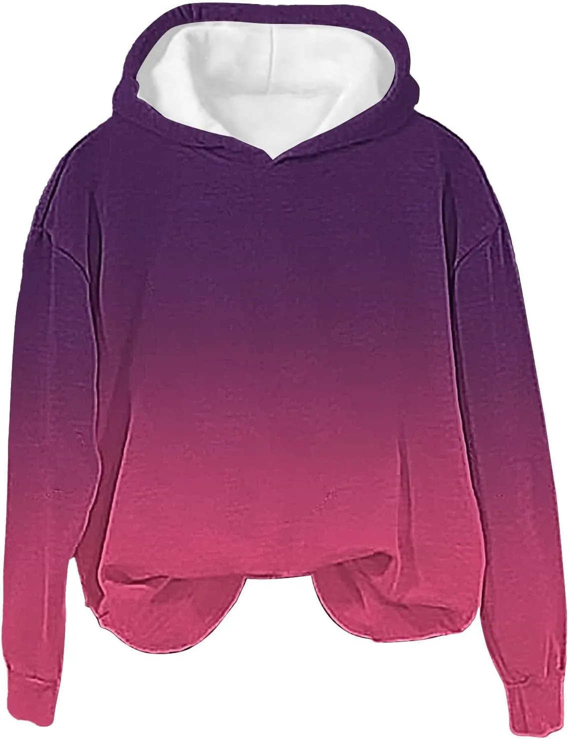 GIERIDUC Womens Oversized Hoodies Stars Printed Graphic Fleece Sweatshirts Long Sleeve Hooded Sweaters Pullover Fall Outfits
