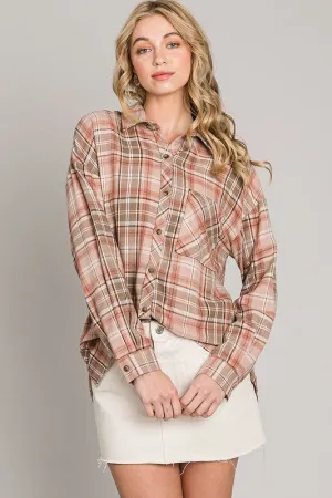 In Flight Button Up