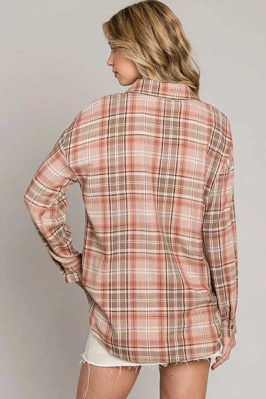 In Flight Button Up