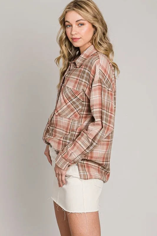 In Flight Button Up