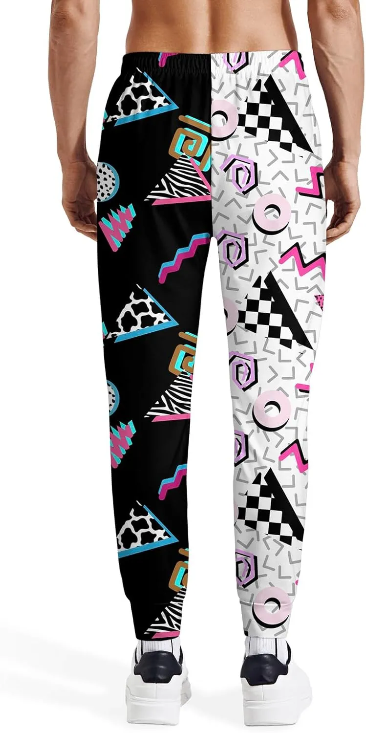 Joggers for Men Funny Pants Casual Track Pants Rave Outfit Athletic Trousers