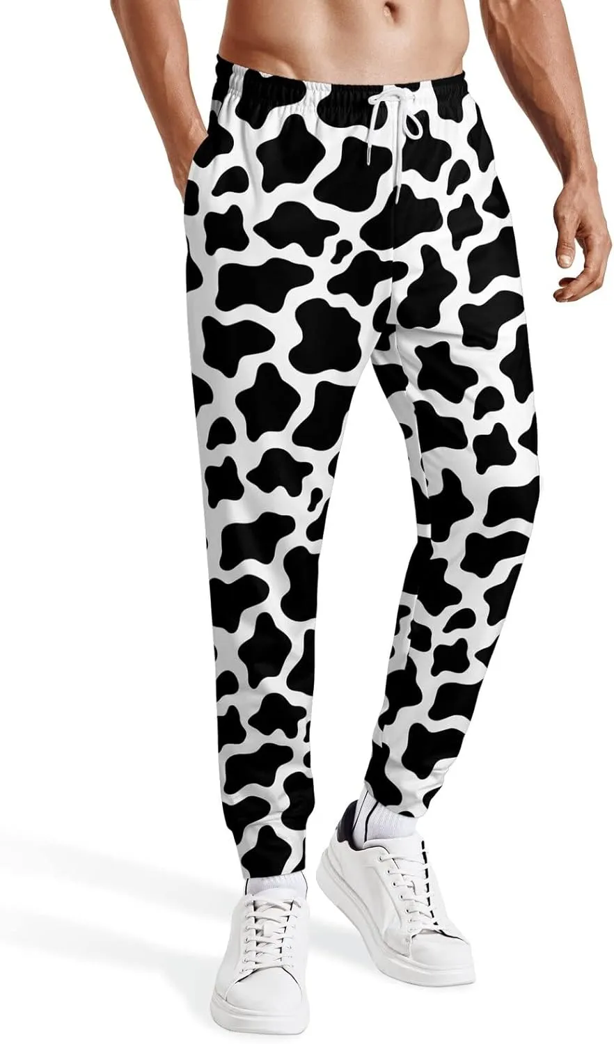 Joggers for Men Funny Pants Casual Track Pants Rave Outfit Athletic Trousers