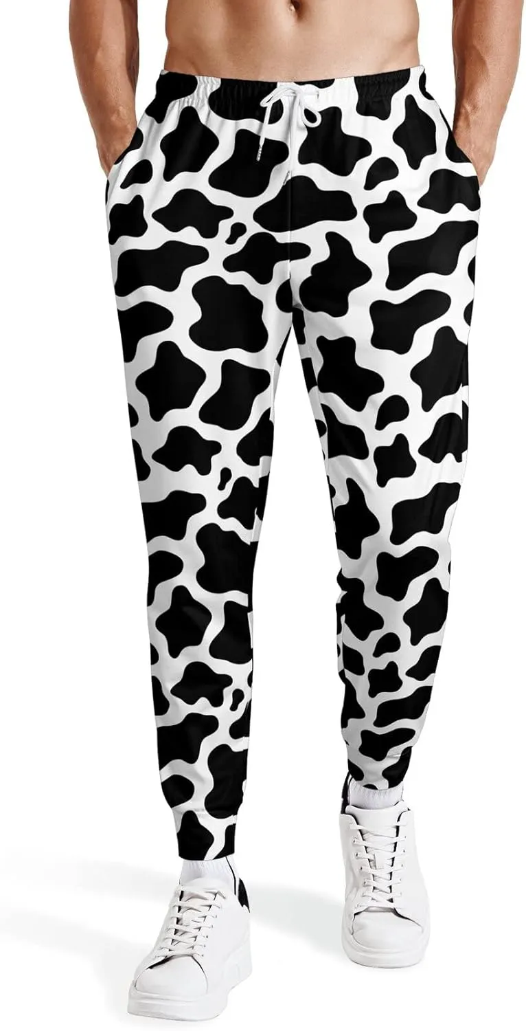 Joggers for Men Funny Pants Casual Track Pants Rave Outfit Athletic Trousers