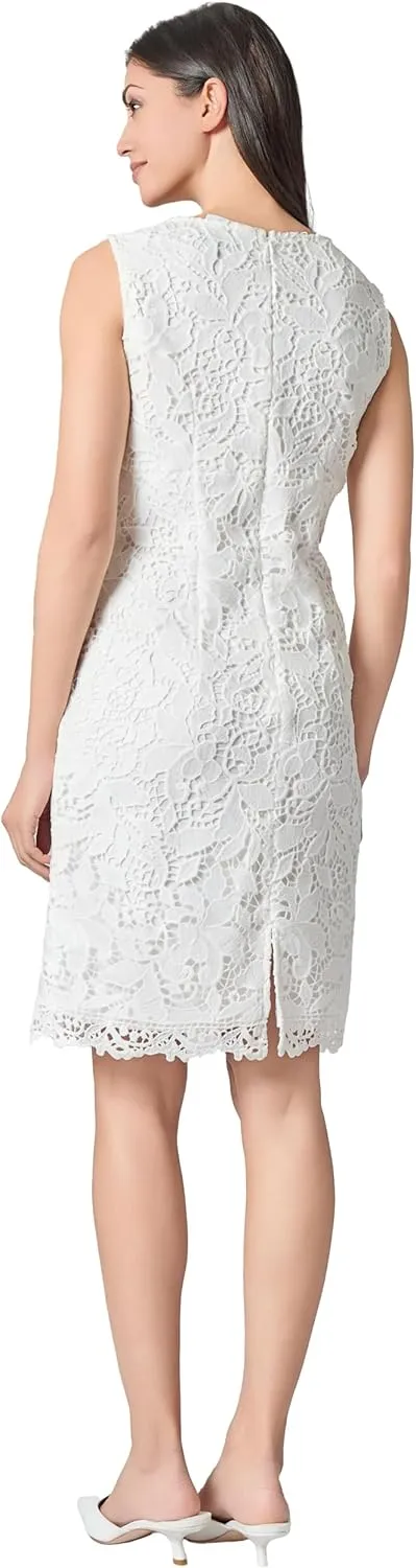 Kasper Women's Lace Sheath Dress