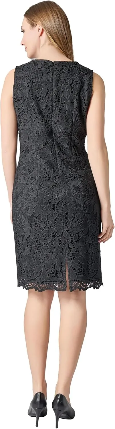 Kasper Women's Lace Sheath Dress