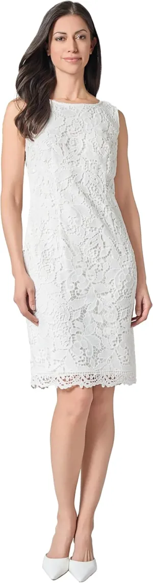 Kasper Women's Lace Sheath Dress