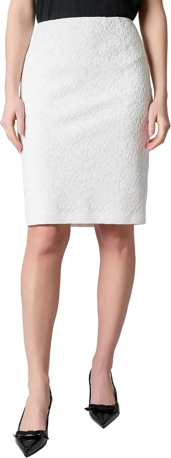 Kasper Women's Lace Slim Skirt
