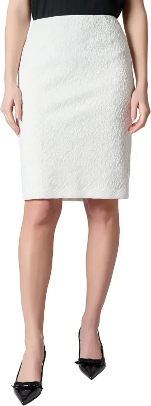 Kasper Women's Lace Slim Skirt