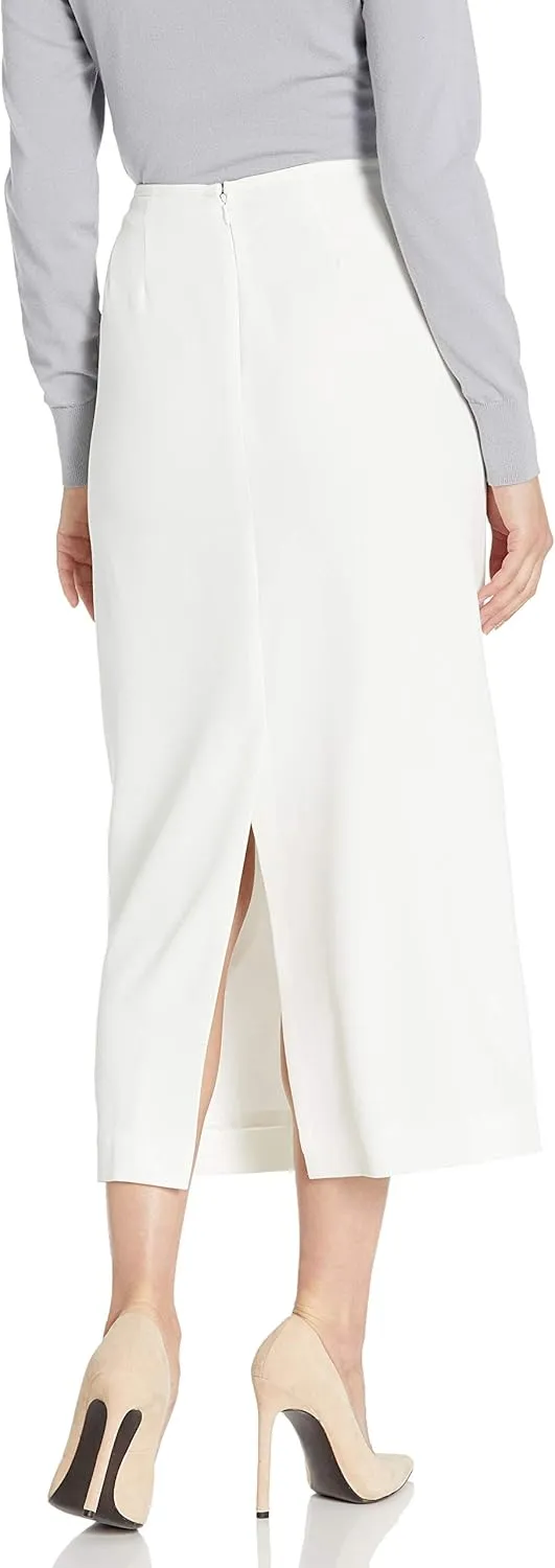 Kasper Women's Stretch Crepe Column Skirt