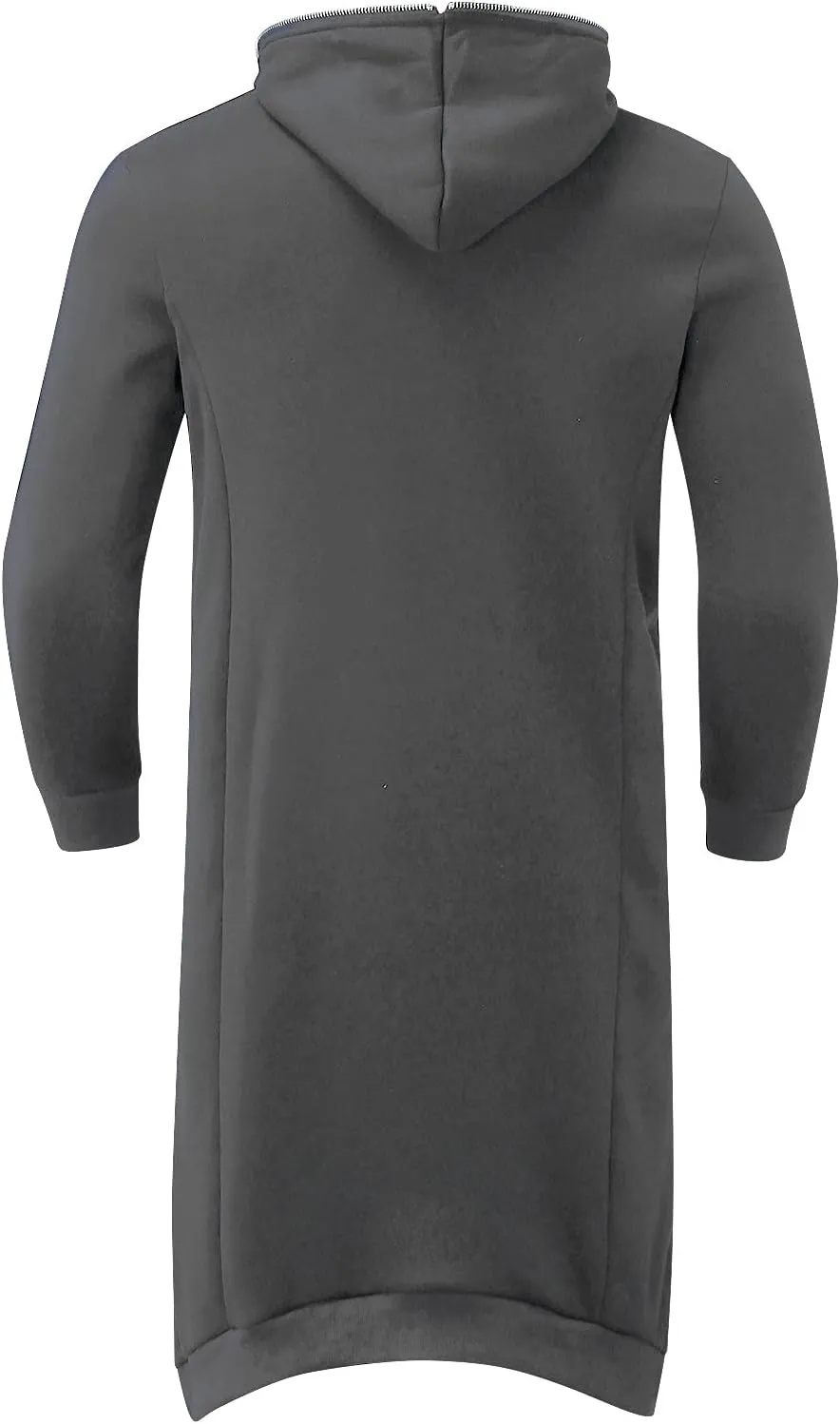 LCMTWX Hoodies for Guys Winter Casual Loose Solid Hooded Sweater Top With Zip Pockets With Zip Pockets With Zip
