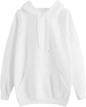 Lightweight Drawstring Hoodies for Women Fall Winter Solid Color Hooded Sweatshirt Oversized Long Sleeve Pullover Top