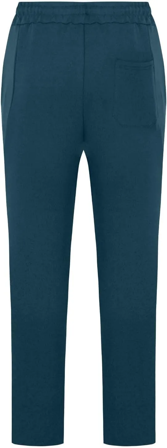 Men Jogger Pants Gym Slim Fit Elastic Waist Drawstring Sweatpants with Pocket Athletic Pants for Training Running