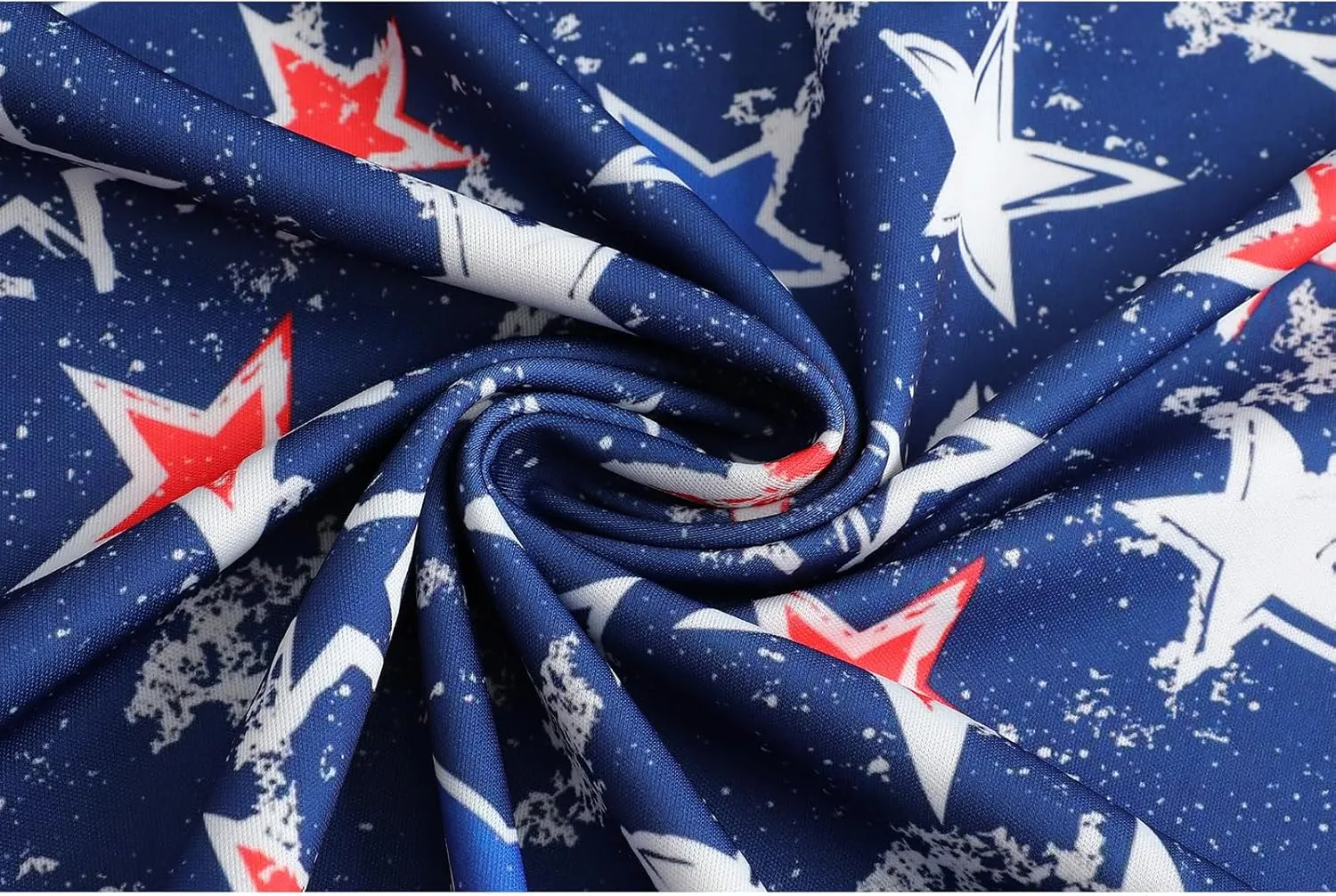 Men's American Flag Polo Shirt, USA Patriotic Short Sleeve Dri-Fit Quick-Dry Golf Shirt