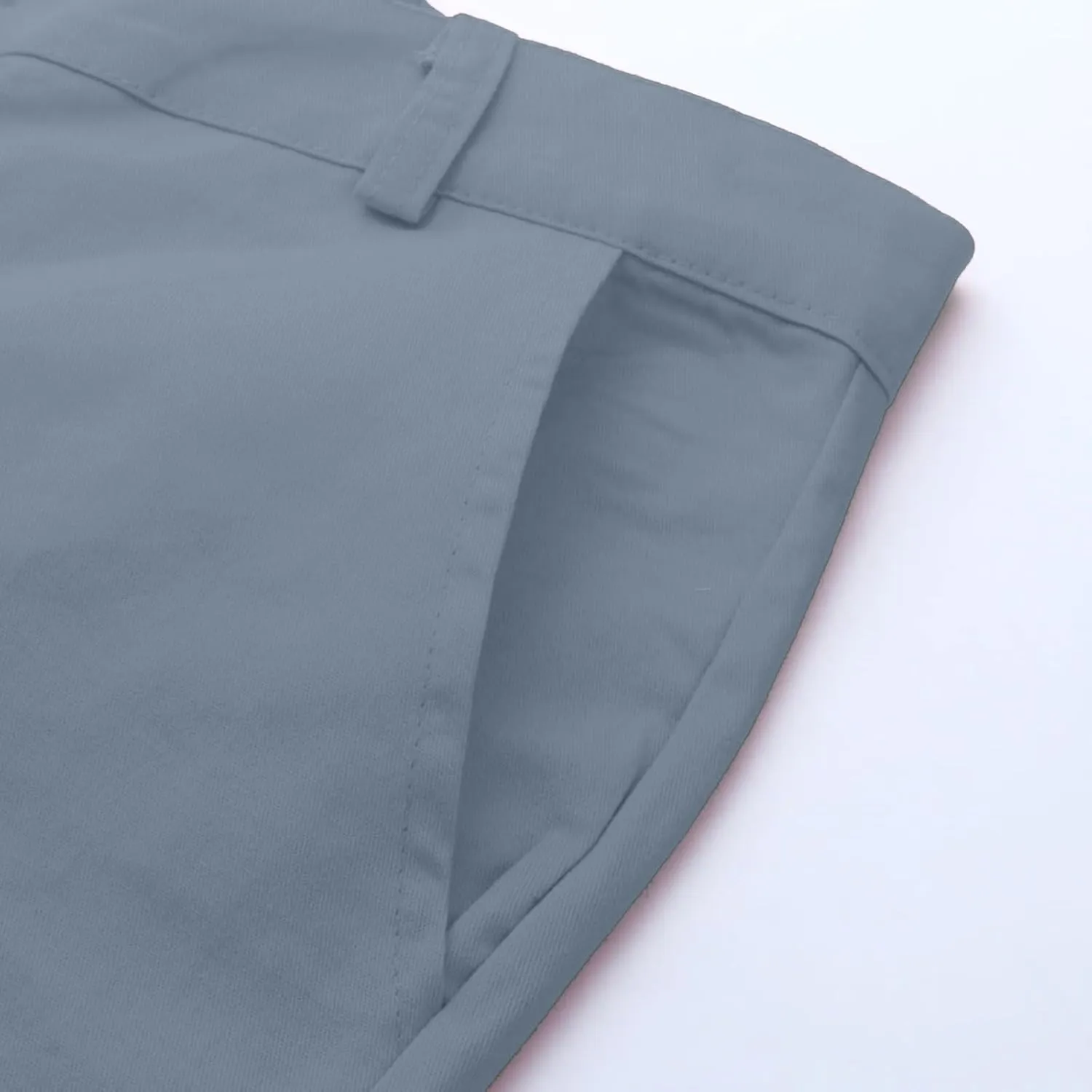 Men's Chino Pants Casual Stretch Waist Tapered Trousers with Pockets Loose Fit Joggers Pockets Tapered Sweatpants