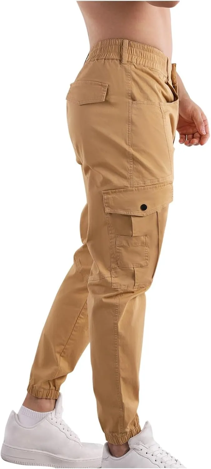 Men's Joggers Casual Lightweight Active Athletic Workout Pants Slim Fit Sports Casual Trendy Pants with Pocket