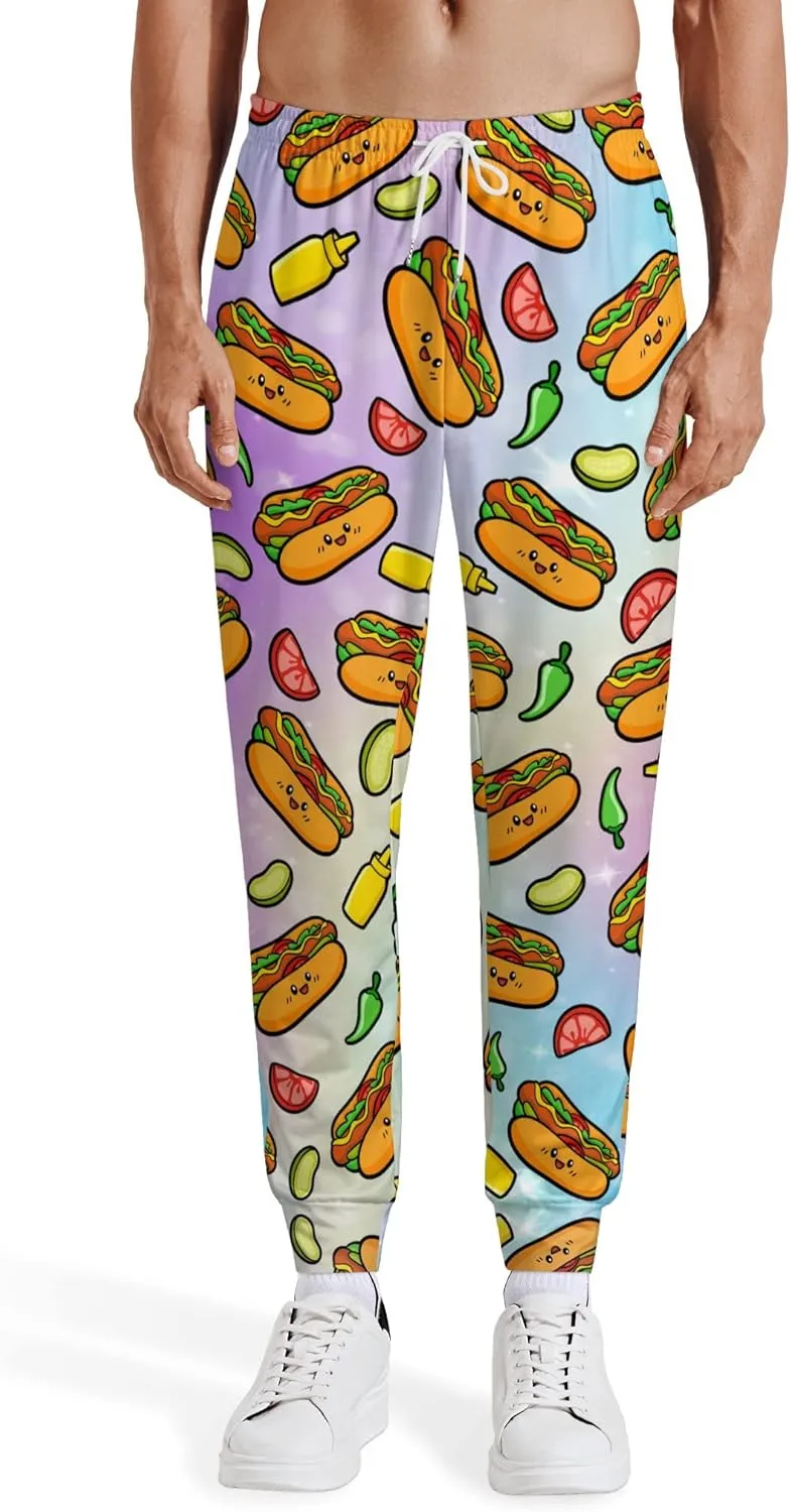 Mens Joggers Pants Corn Sweatpants Sports Trousers Casual Workout Pants