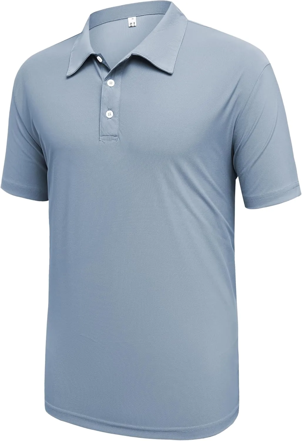 Mens Polo Shirts Collar Short Sleeve Golf Shirt Quicky Dry Moisture Wicking Lightweight Polo T-Shirt
