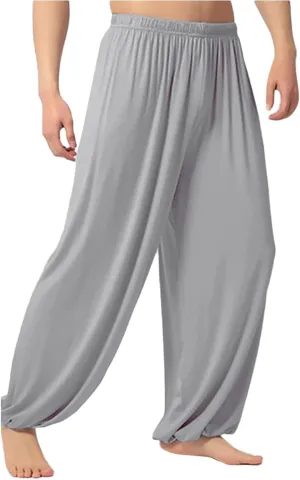 Muscularfit Black Pants Men 2023 Casual Stretch Waist Solid Dancing Yoga Pants Fashion Loose Jogger Sport Trousers Sweatpants