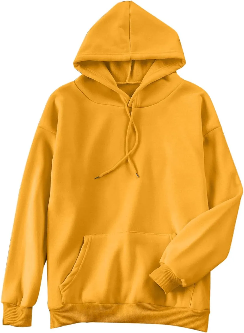 Oversized Hoodies for Teen Girls Y2k Hooded Sweatshirt Women Casual Plain Drop Shoulder Long Sleeve Hoodies Pullover Tops