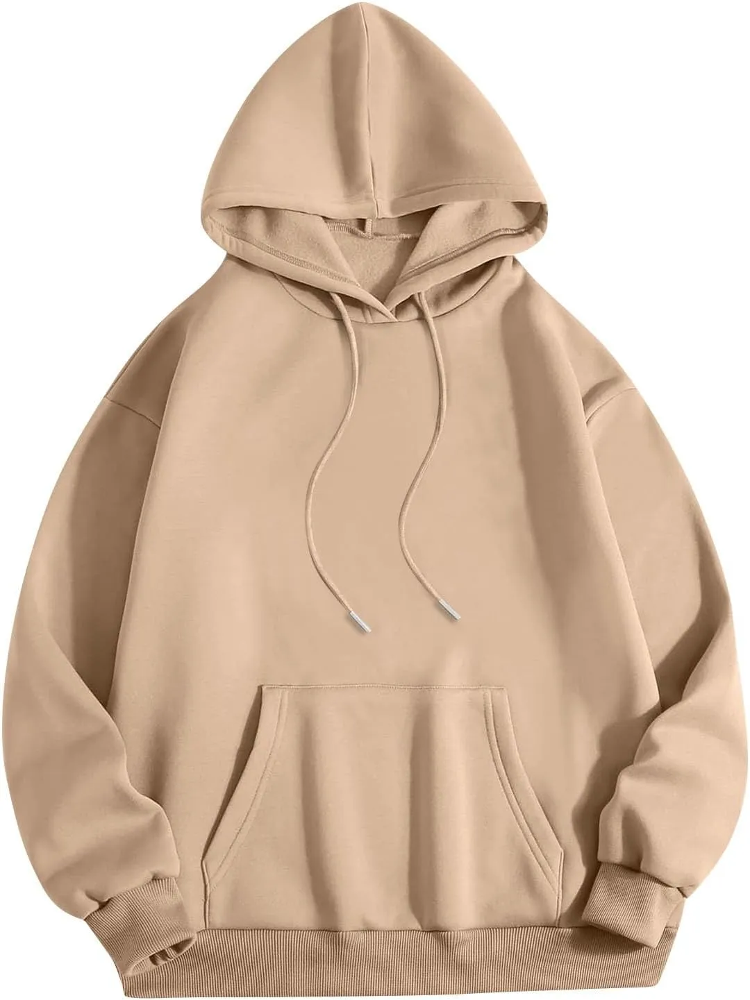 Oversized Hoodies for Women Fleece Casual Long Sleeve Letter Graphic Print Hoodie Sweatshirts Drawstring Pullover Pocket