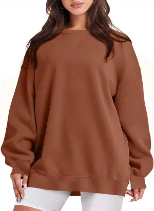 Oversized Sweatshirt For Women Cute Teen Girls y2k Clothes Long Sleeve Crewneck Pullover Hoodie Fall Fashion 2023