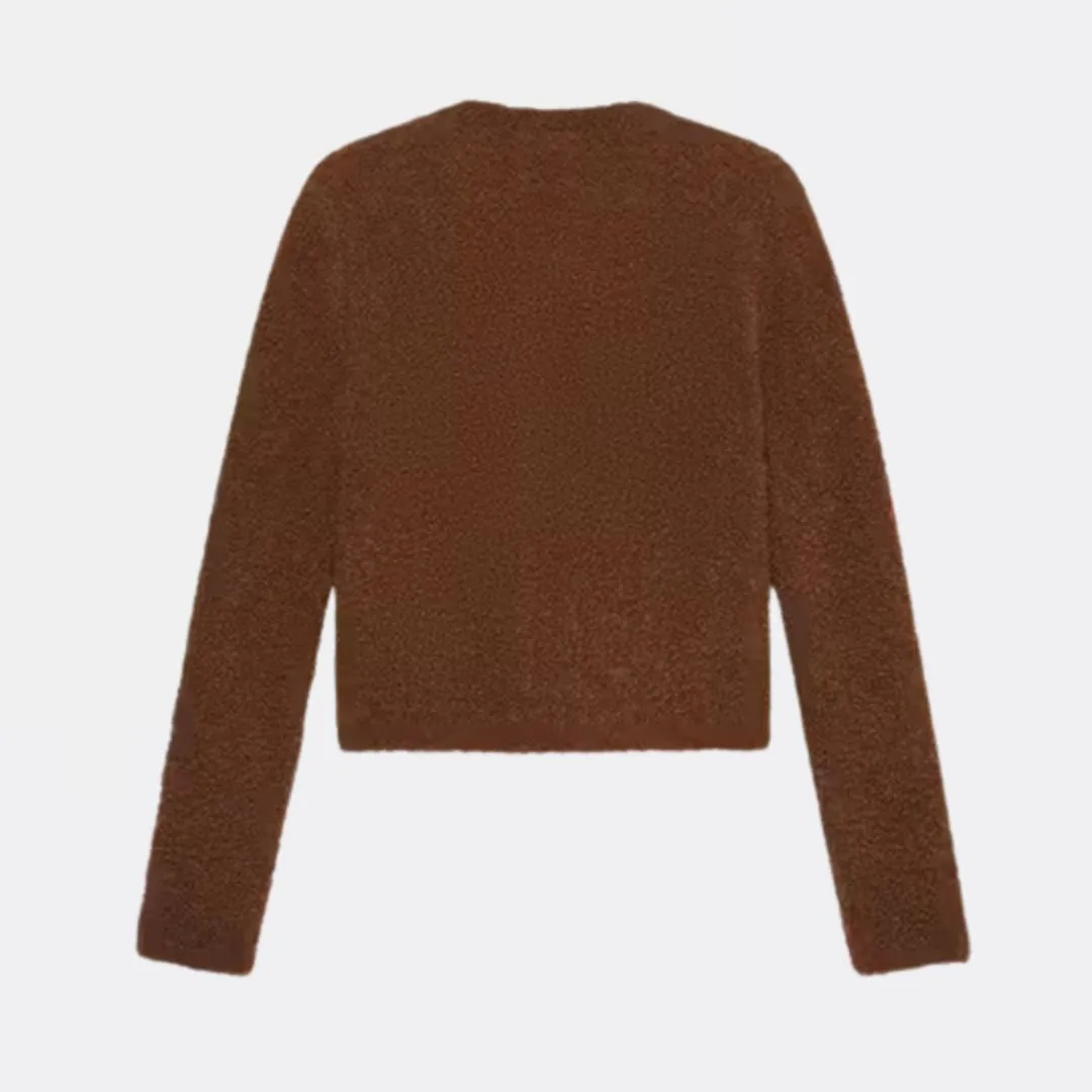 Patch Pocket Cardi (Camel)