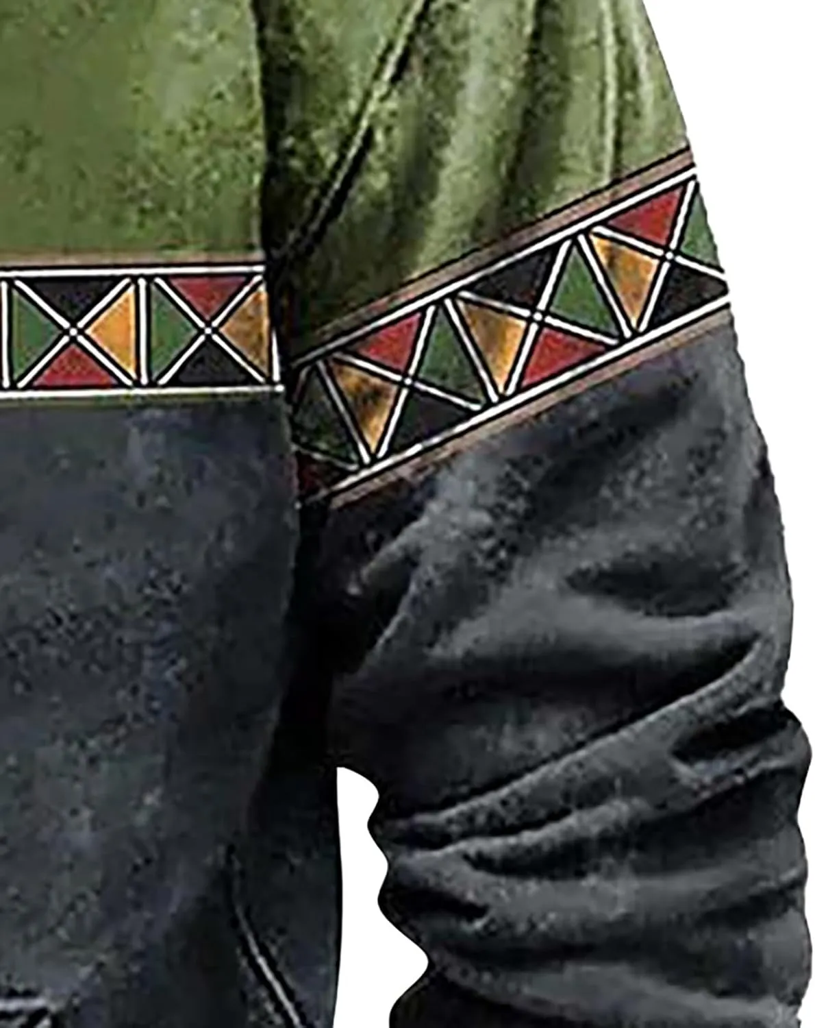 Solid Hoodie Pullover Sweater Mens Autumn And Winter Loose Plus Size Hooded Pullover Sweater Knit Sweatshirt with