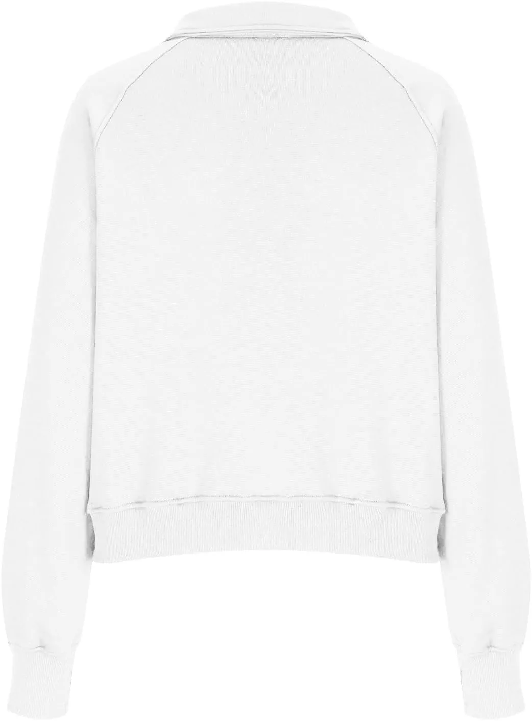 Sweatshirt for Women Half Zip Cropped Pullover Fleece Quarter Zipper Hoodies Fall Outfits Clothes Thumb Hole