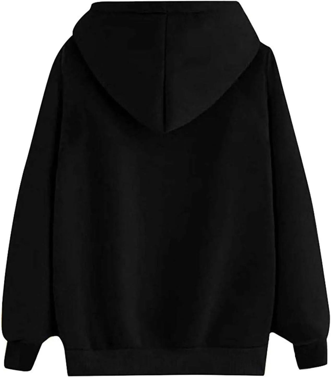 Sweatshirts for Women Casual Long Sleeve Heart Graphic Hoodies Cute Drawstring Oversized Pullover Tops with Pocket