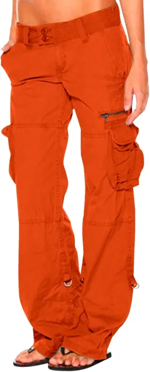 Twill Palazzo Pants for Women Casual Stretch High Waisted Chino Slim Fit Wide Leg Dress with Pockets