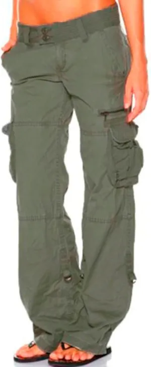 Twill Palazzo Pants for Women Casual Stretch High Waisted Chino Slim Fit Wide Leg Dress with Pockets