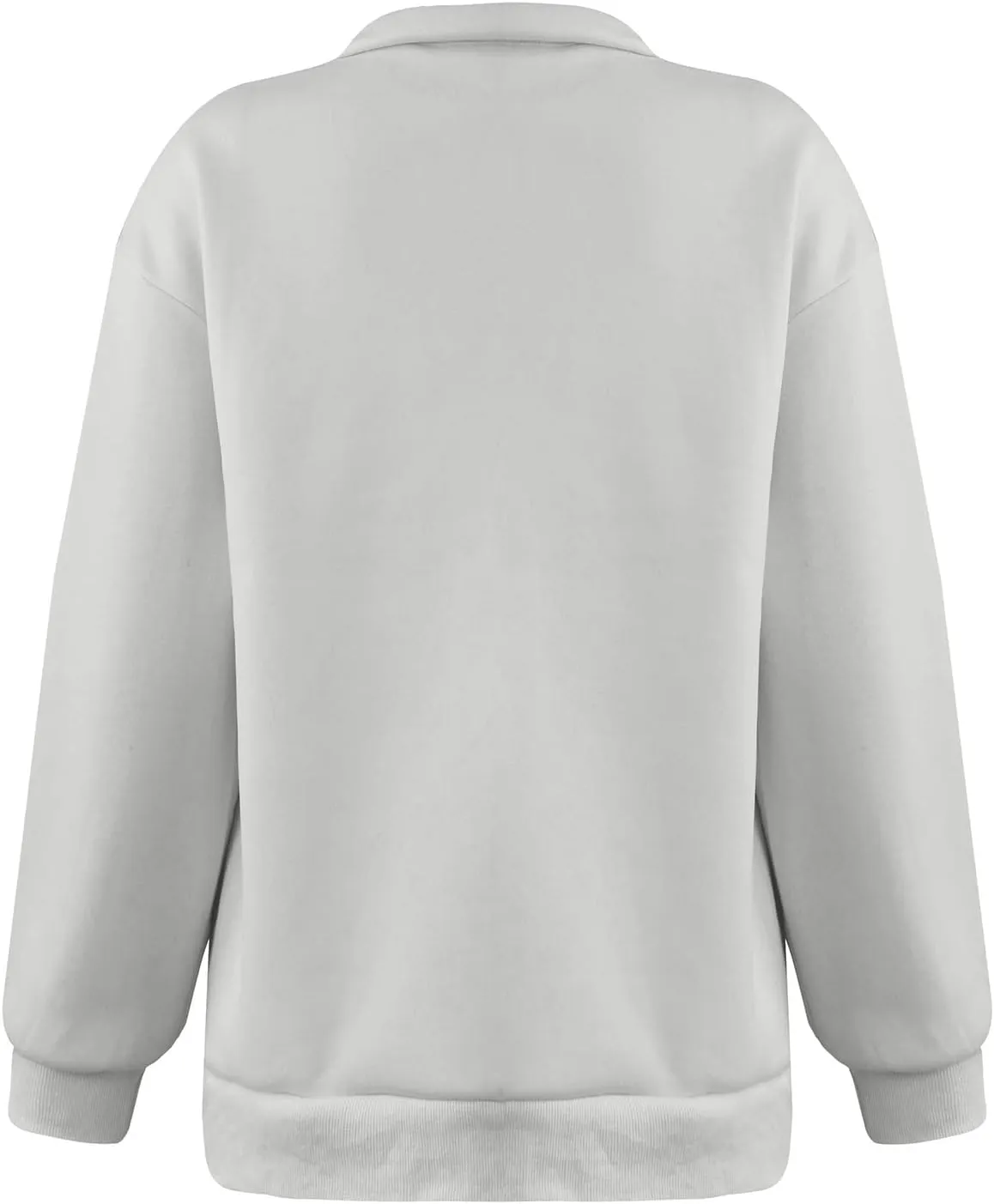 UOQAPRE Oversized Sweatshirt for Women Long Sleeve Womens Sweaters Half Zip Pullover Women Clothes for Girls Christmas